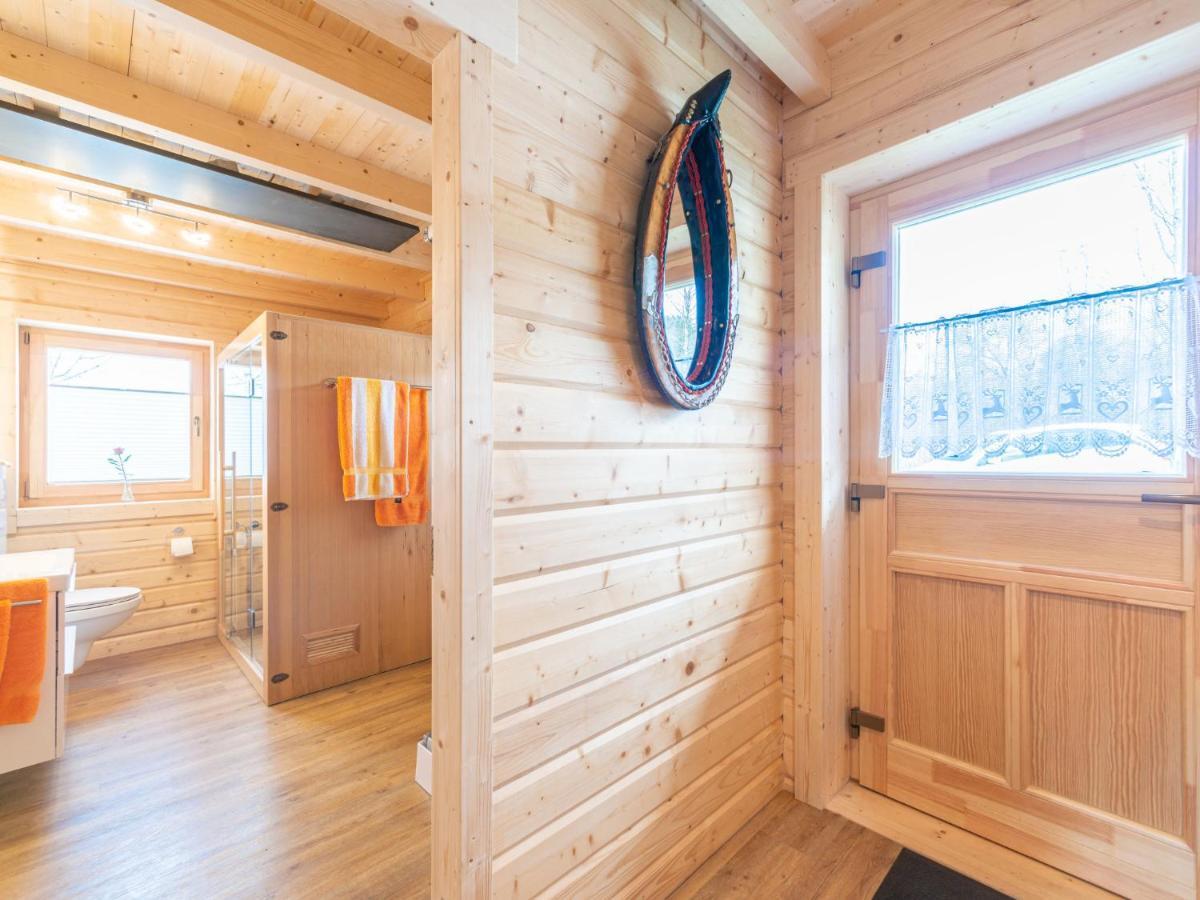 Holiday Home Chalet Toni Mit Sauna By Interhome Spiegelau Exterior foto